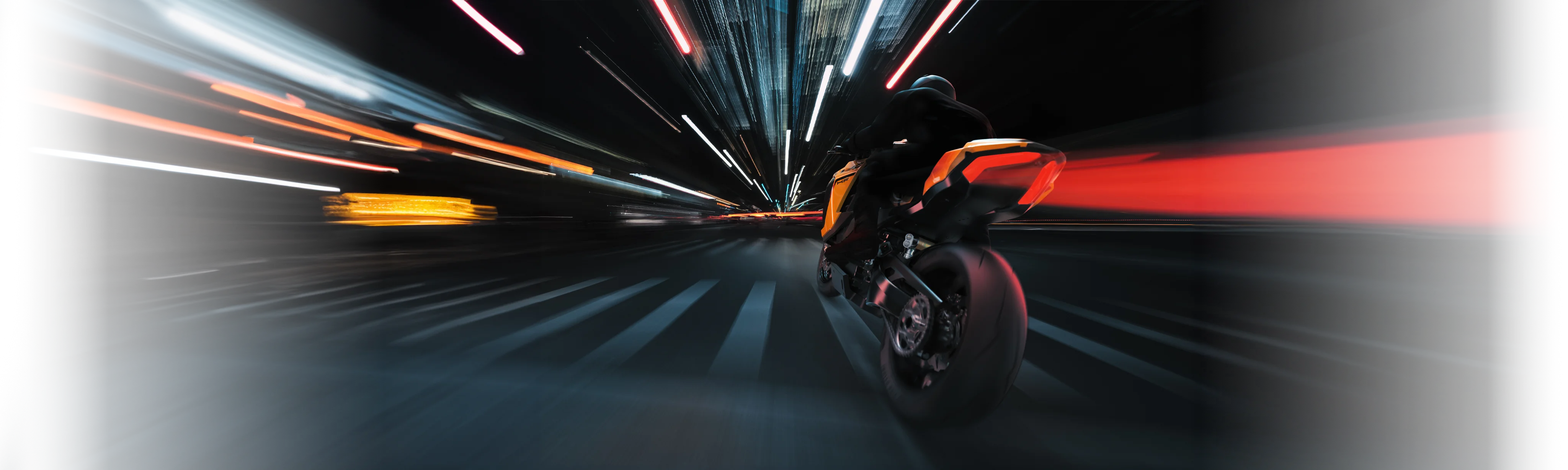 Damon HyperFighter on the night road