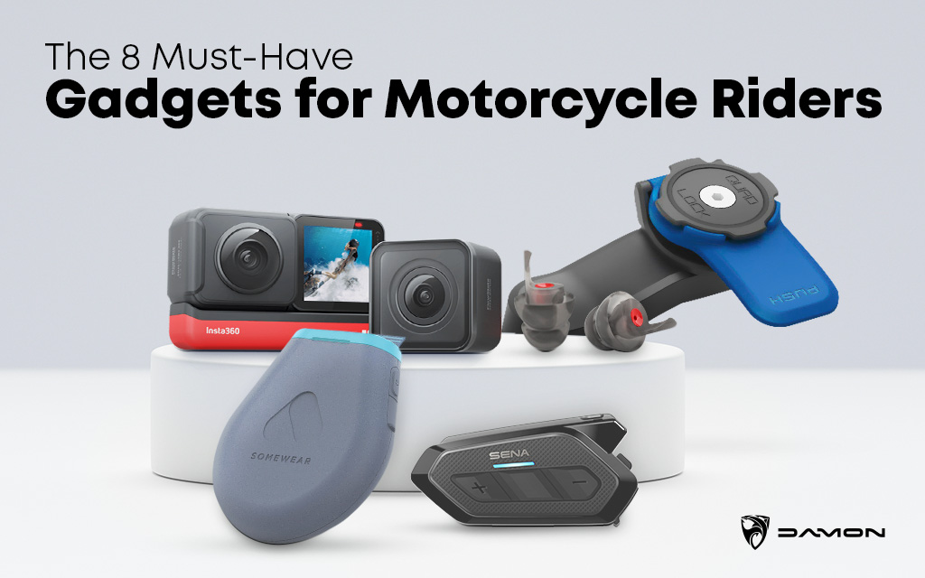 The 8 Must-Have Gadgets for Motorcycle Riders - Damon Motorcycles