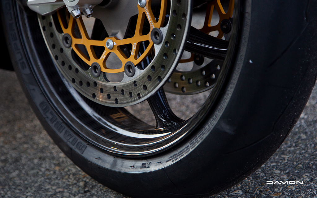 Damon HyperSport carbon wheels close up