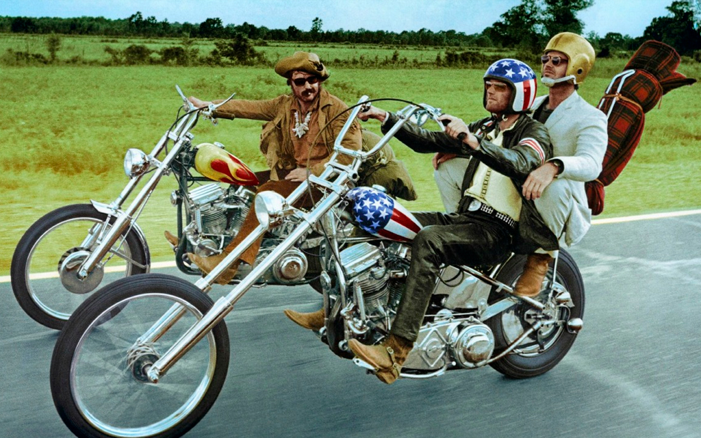 frame from easy rider