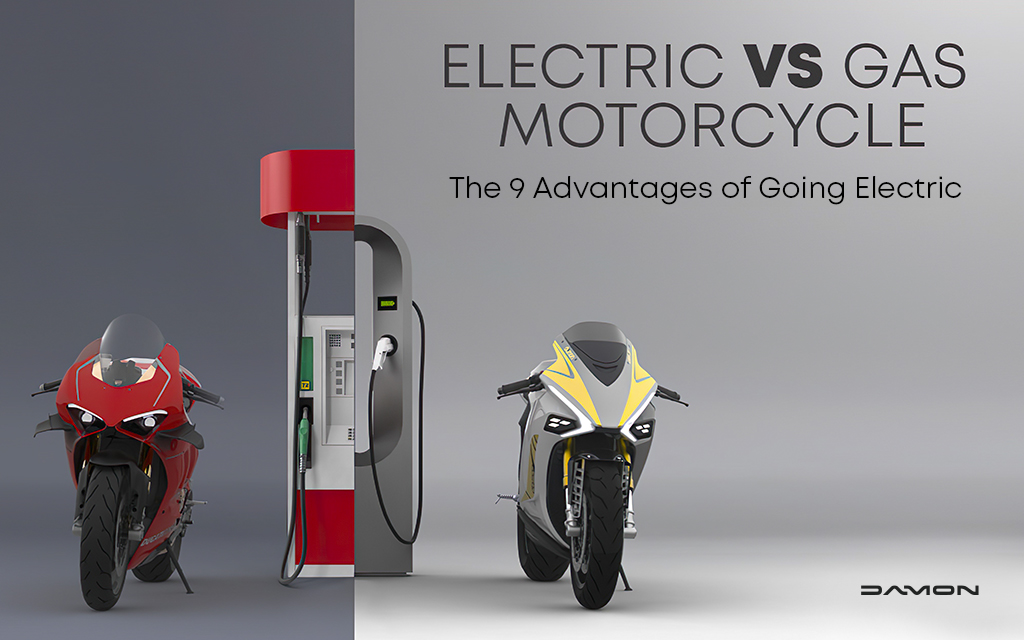 gas and electric bike