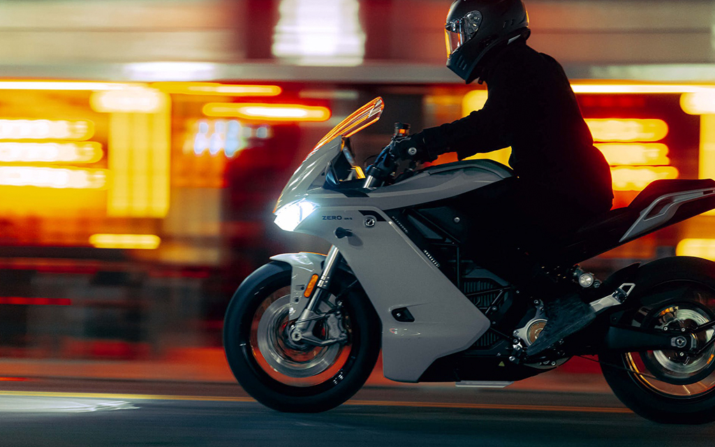 zero sr/s electric motorcycle