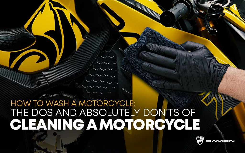 how to wash a motorcycle